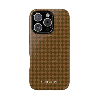 Diamond Diva in Deep Brown - iPhone Magsafe Case