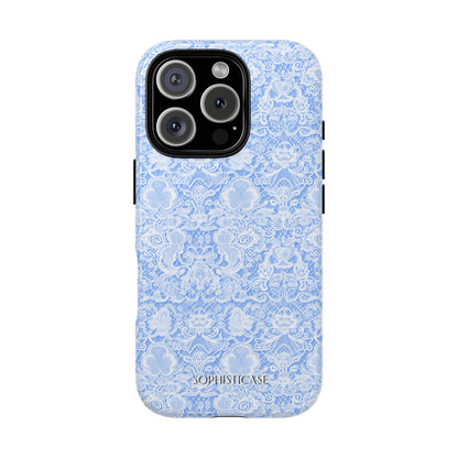 Luxe Lace in Blue - iPhone Magsafe Case