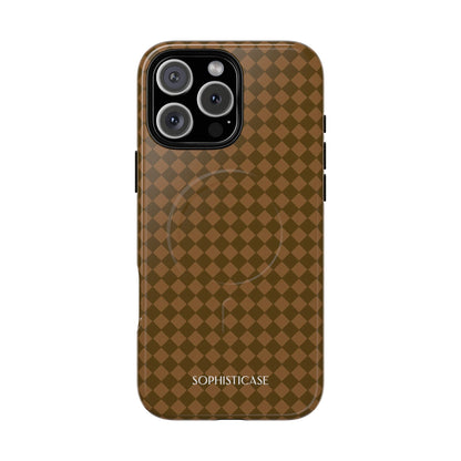 Diamond Diva in Deep Brown - iPhone Magsafe Case