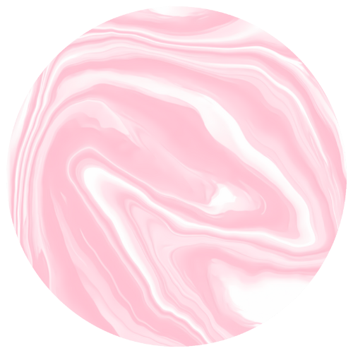 Ceramic Coaster - Liquid Dreams in Pink