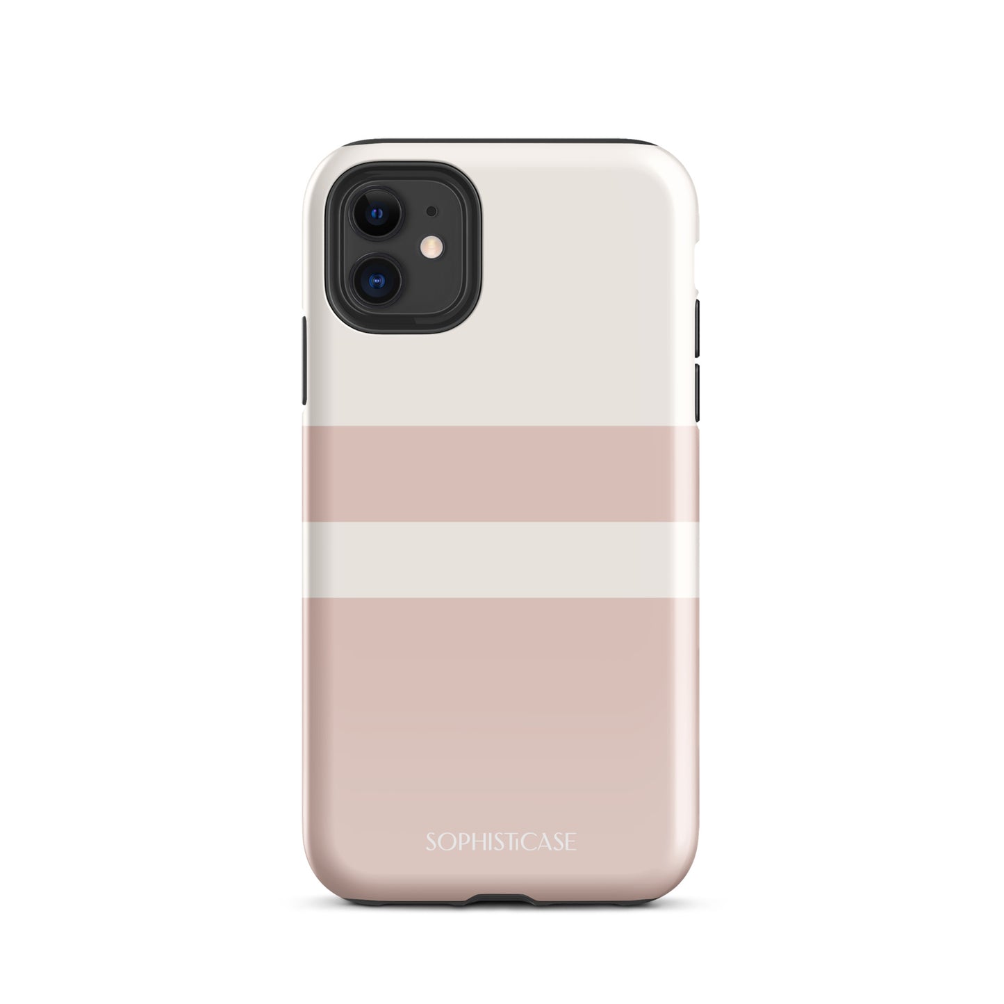 Strip in Neutral Beige - iPhone® Tough Case