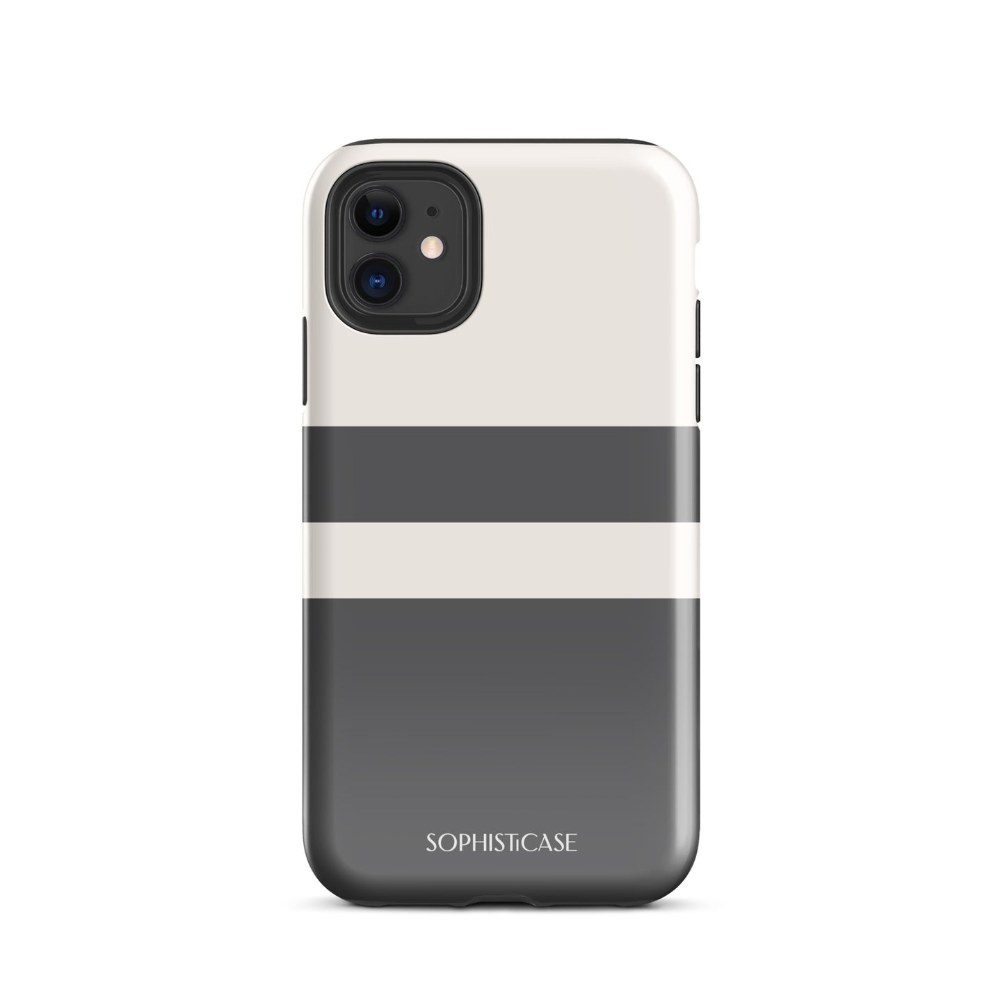 Strip in Deep Grey - iPhone® Tough Case