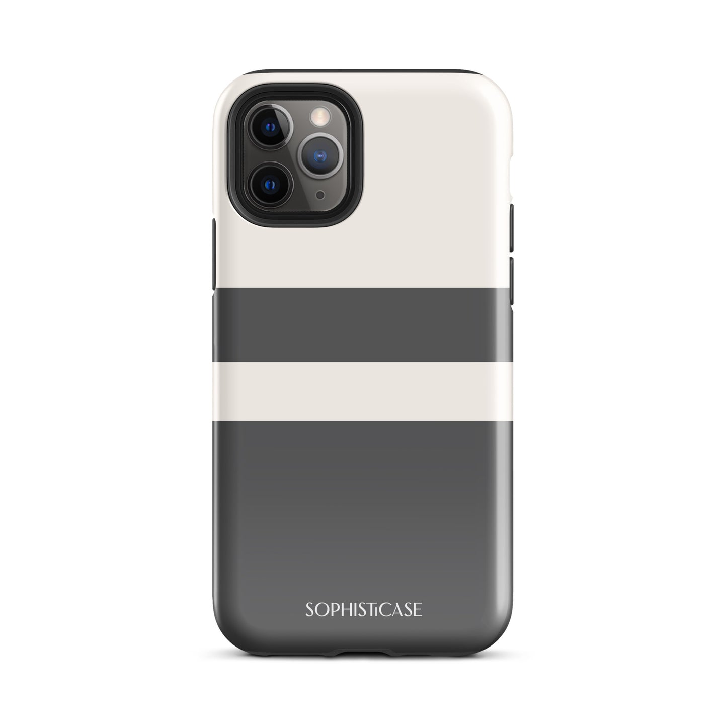 Strip in Deep Grey - iPhone® Tough Case