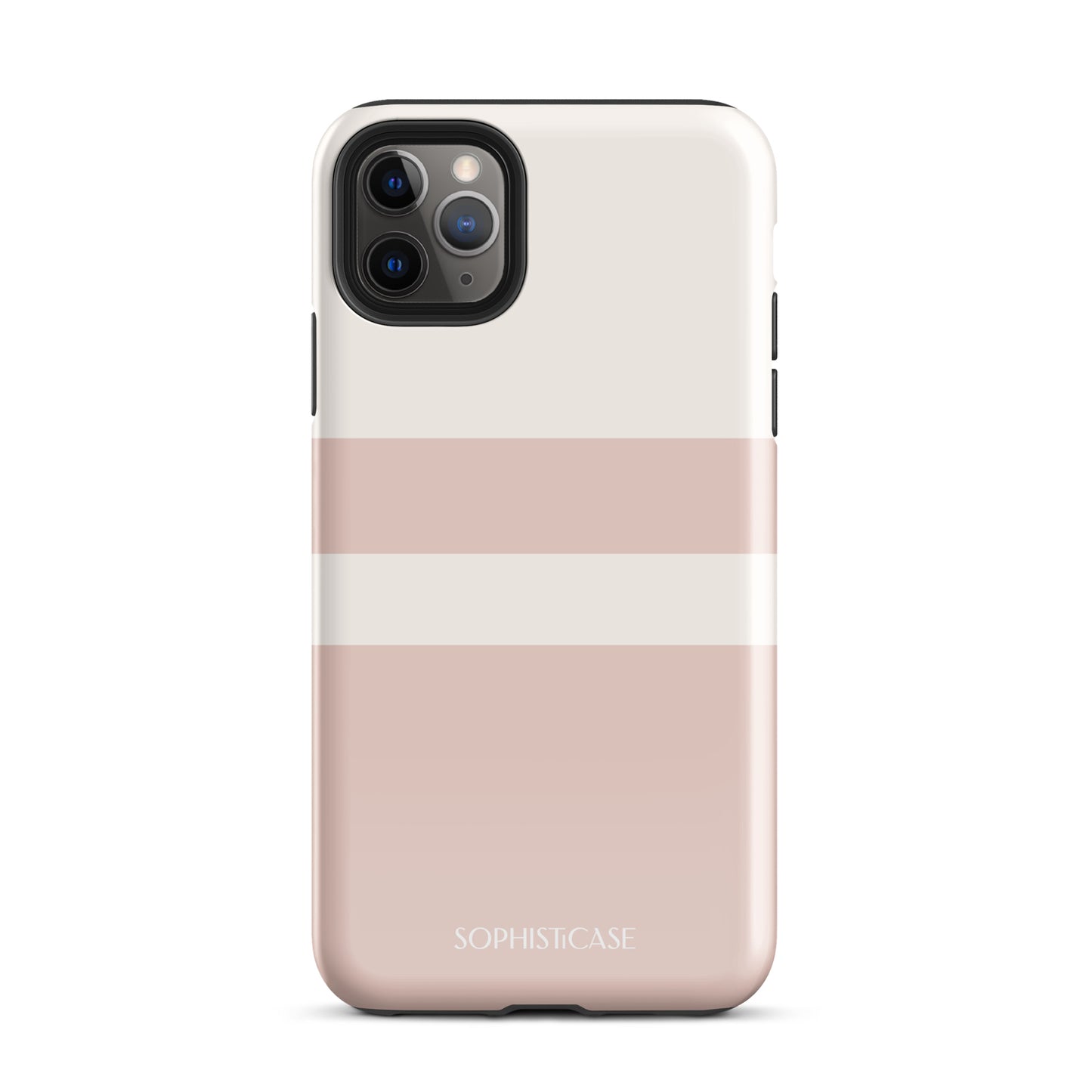 Strip in Neutral Beige - iPhone® Tough Case