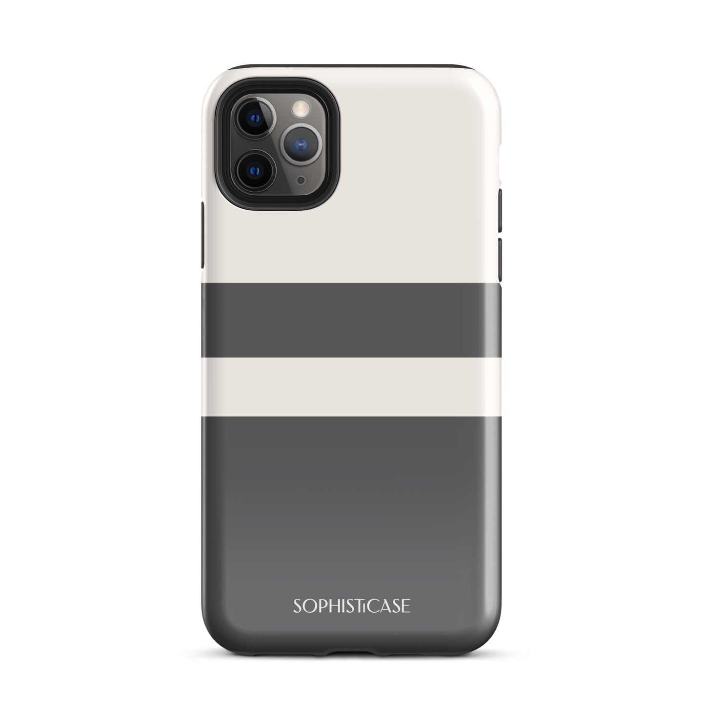 Strip in Deep Grey - iPhone® Tough Case