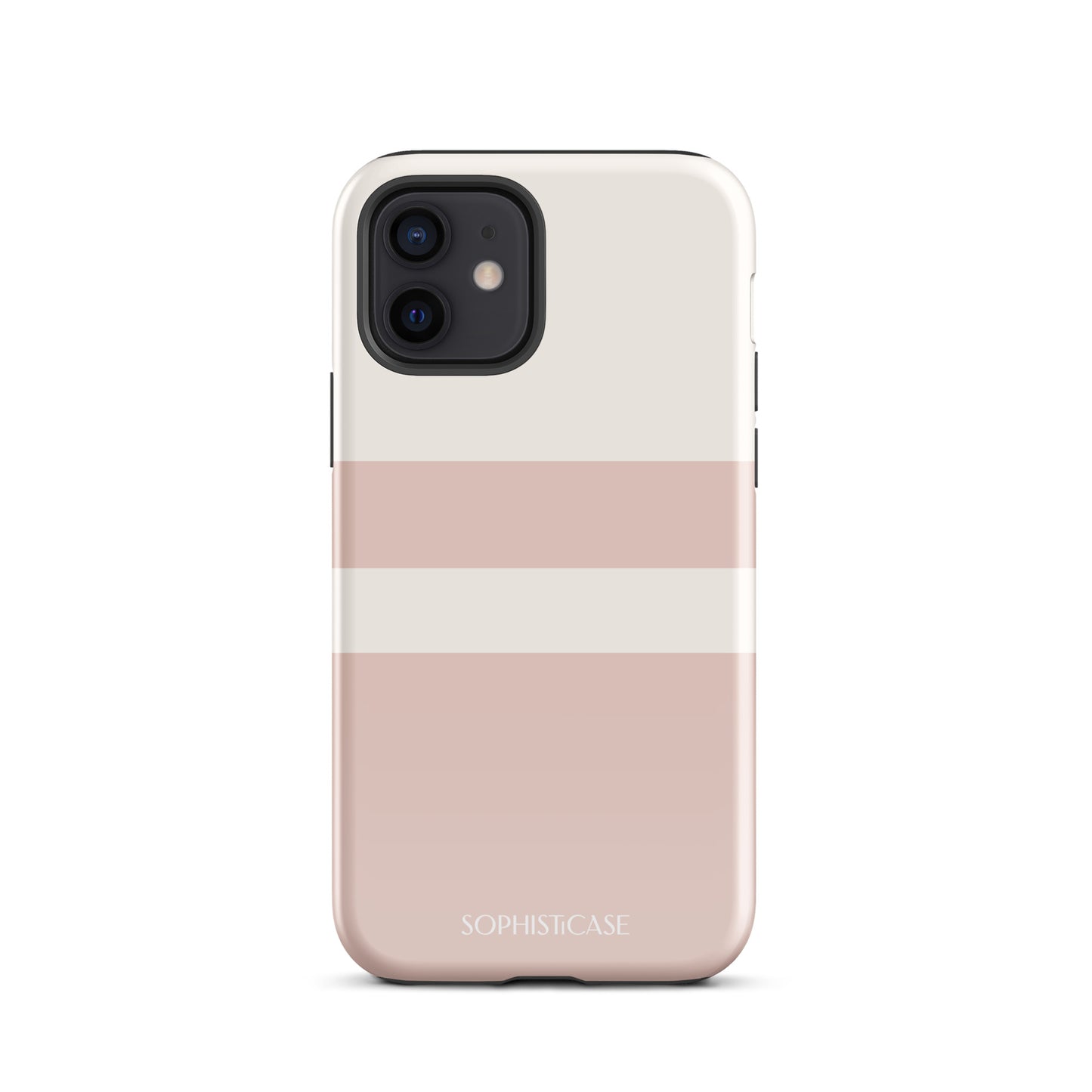 Strip in Neutral Beige - iPhone® Tough Case