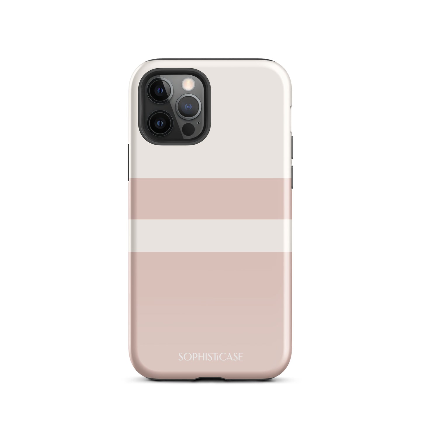 Strip in Neutral Beige - iPhone® Tough Case