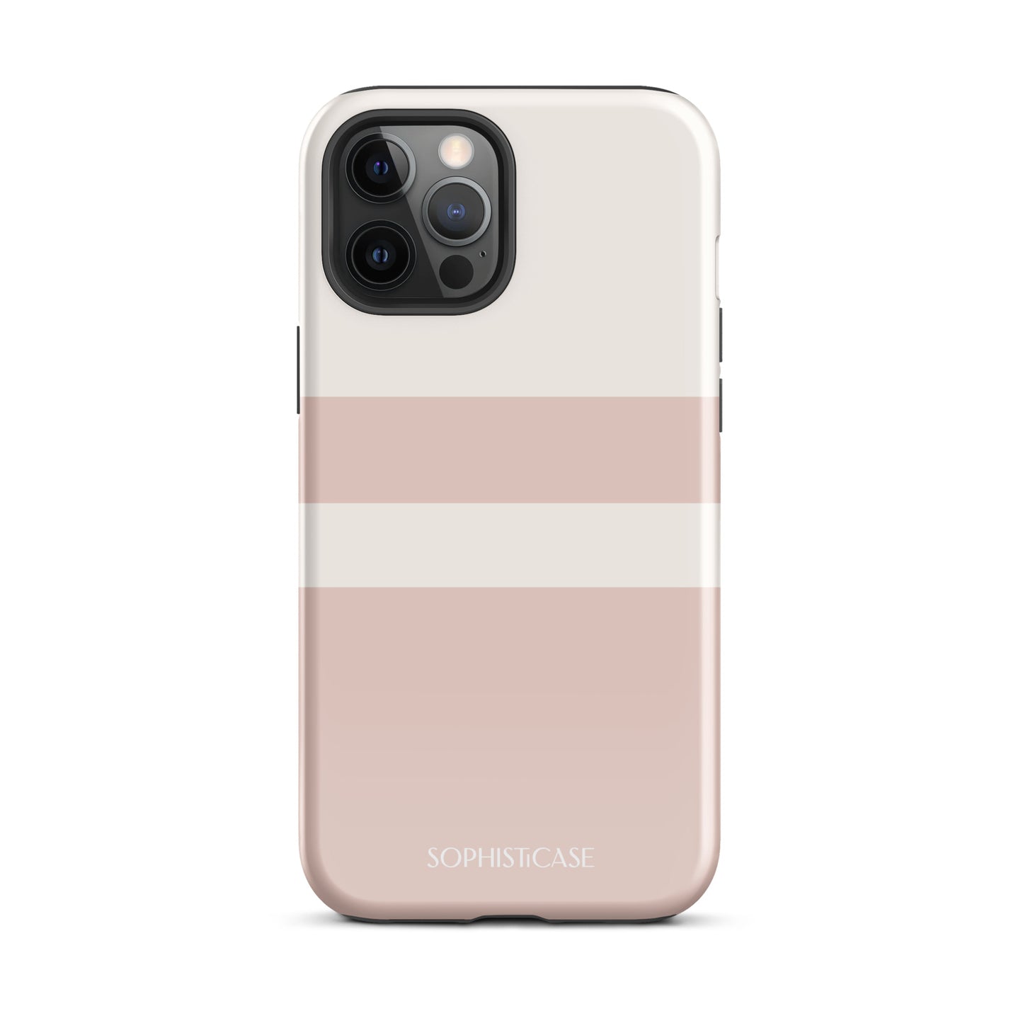 Strip in Neutral Beige - iPhone® Tough Case