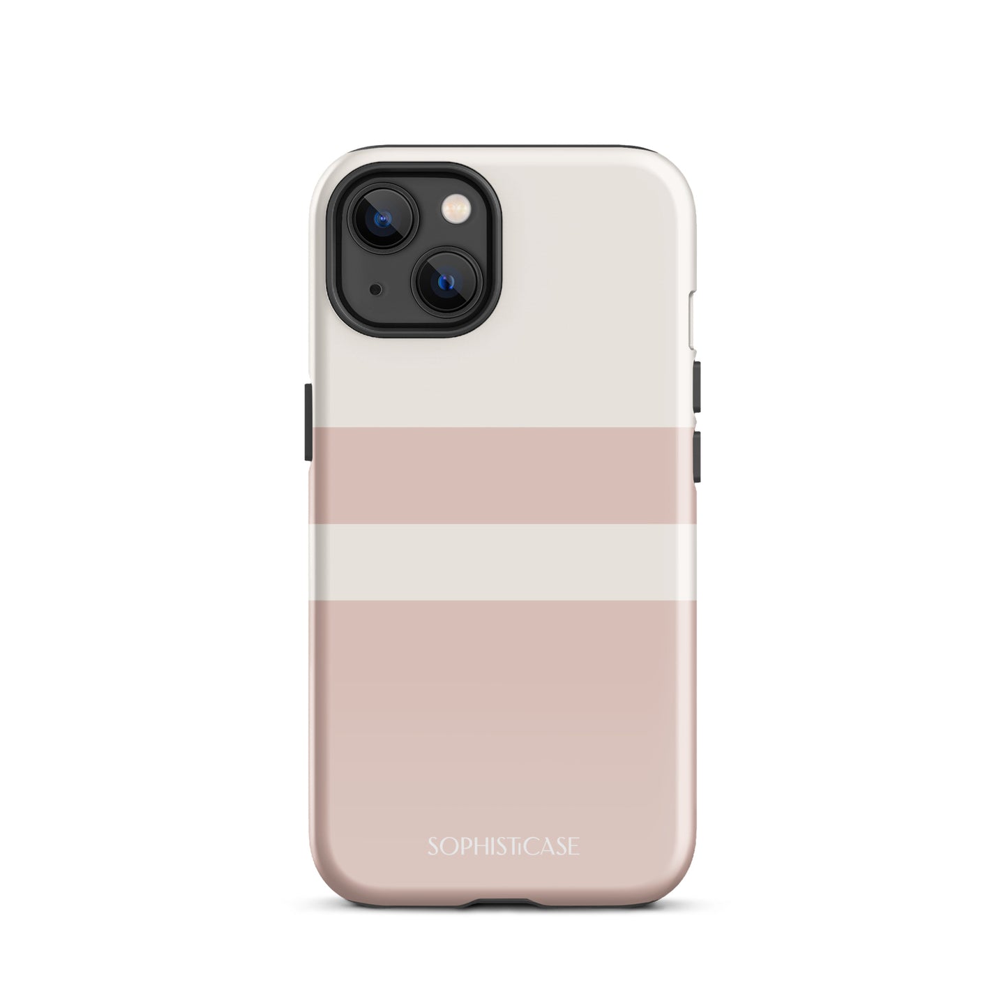 Strip in Neutral Beige - iPhone® Tough Case