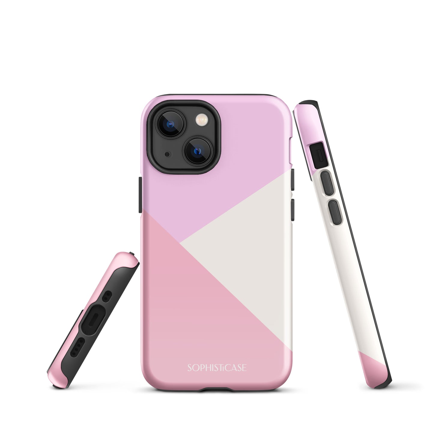 Diagonals in Pink - iPhone® Tough Case