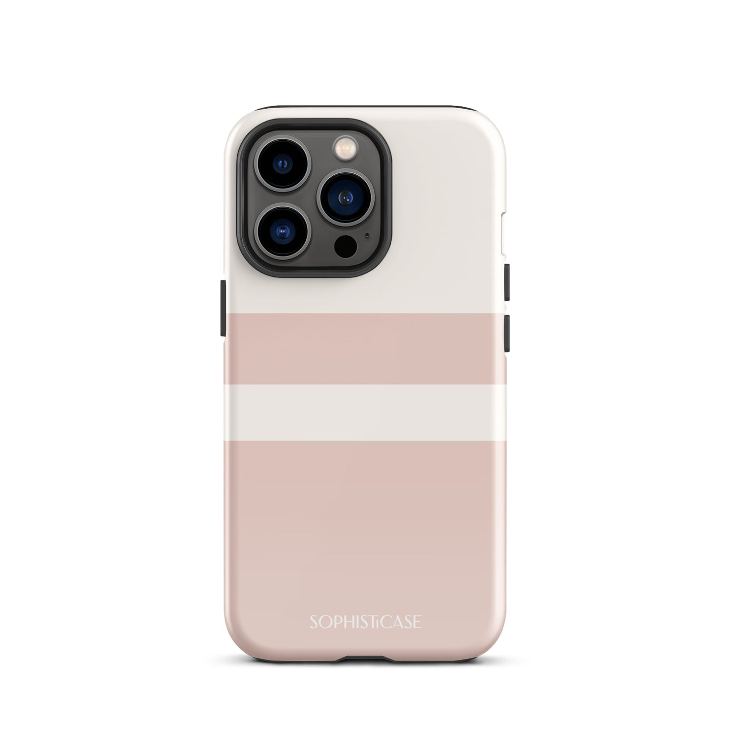 Strip in Neutral Beige - iPhone® Tough Case