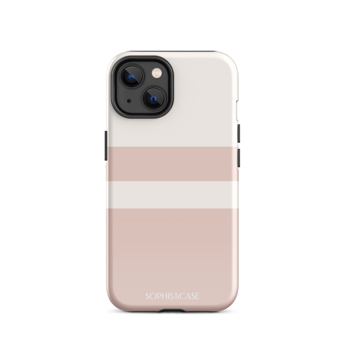 Strip in Neutral Beige - iPhone® Tough Case