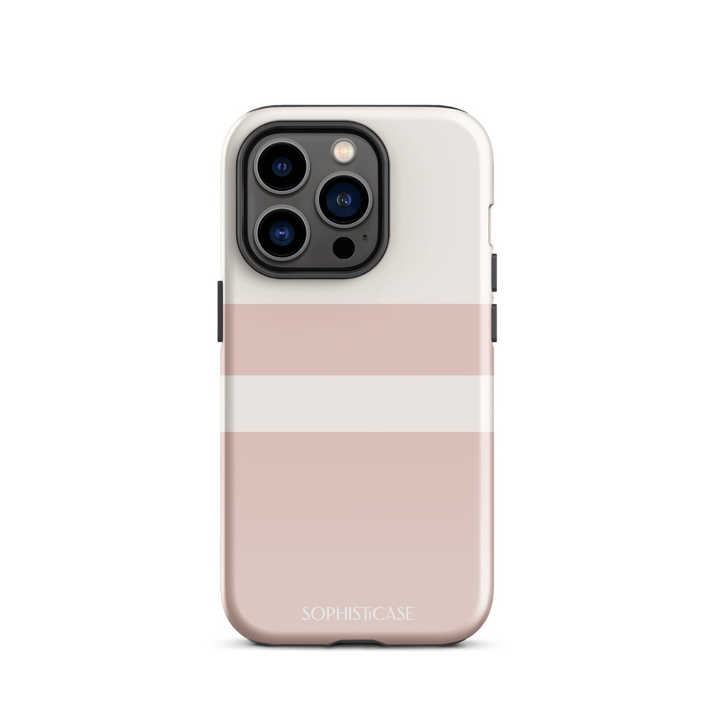 Strip in Neutral Beige - iPhone® Tough Case