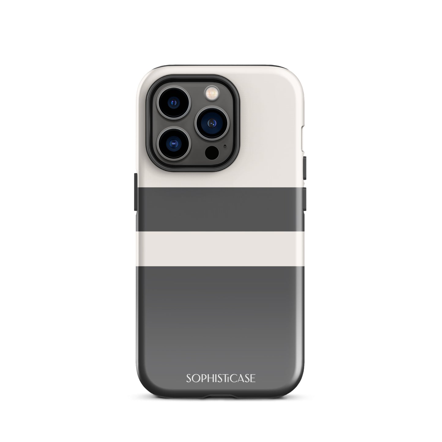 Strip in Deep Grey - iPhone® Tough Case