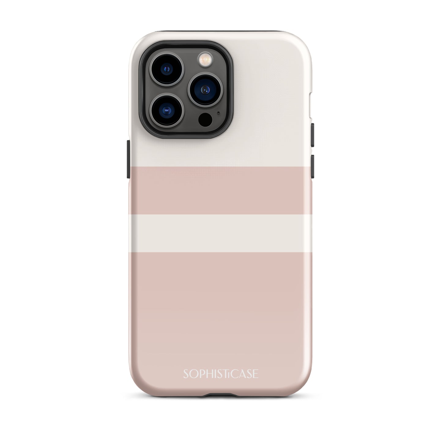 Strip in Neutral Beige - iPhone® Tough Case