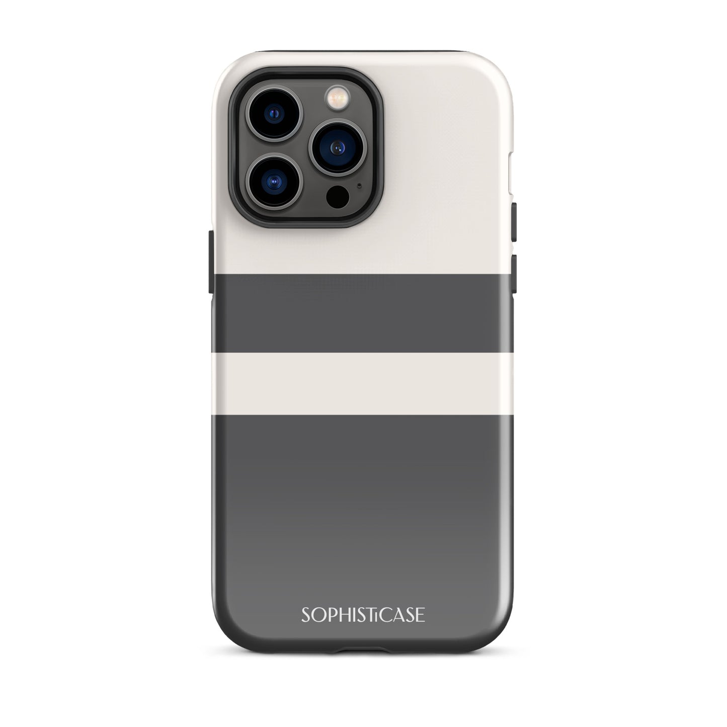 Strip in Deep Grey - iPhone® Tough Case