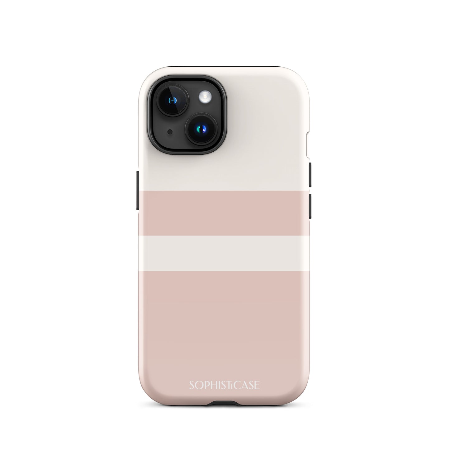 Strip in Neutral Beige - iPhone® Tough Case