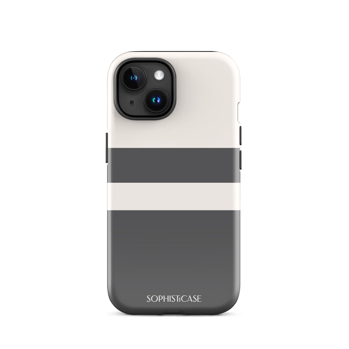 Strip in Deep Grey - iPhone® Tough Case