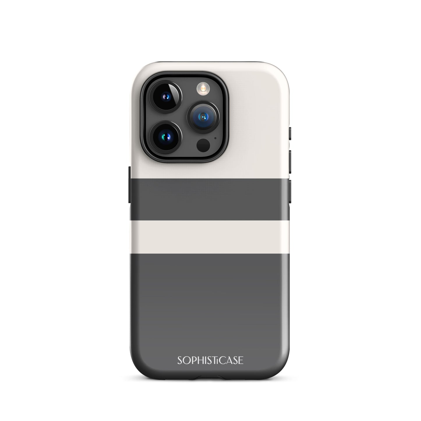 Strip in Deep Grey - iPhone® Tough Case