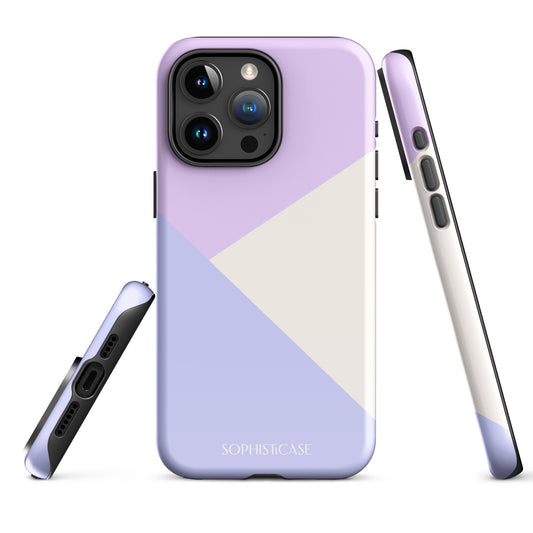 Diagonals in Purple - iPhone® Tough Case