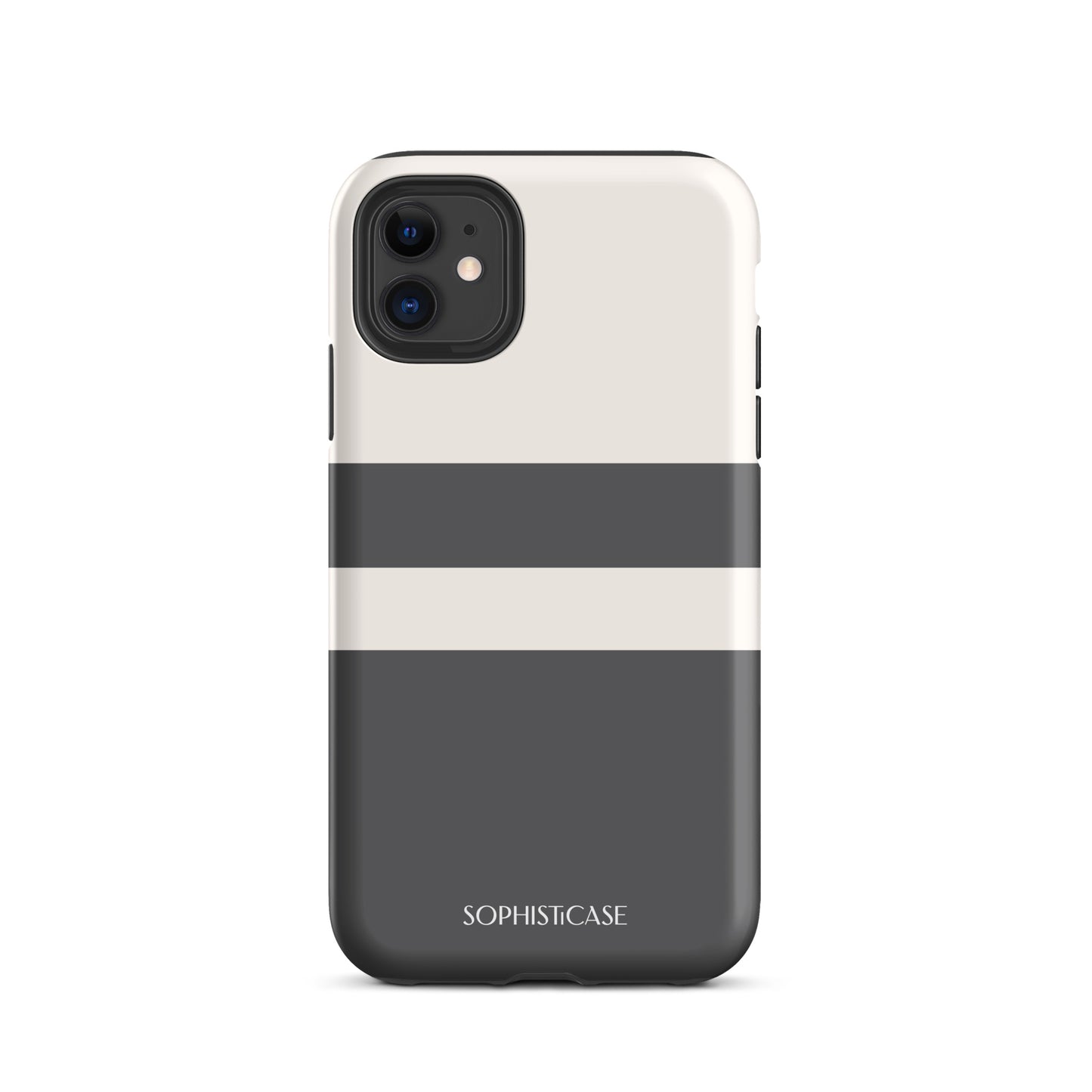 Strip in Deep Grey - iPhone® Tough Case