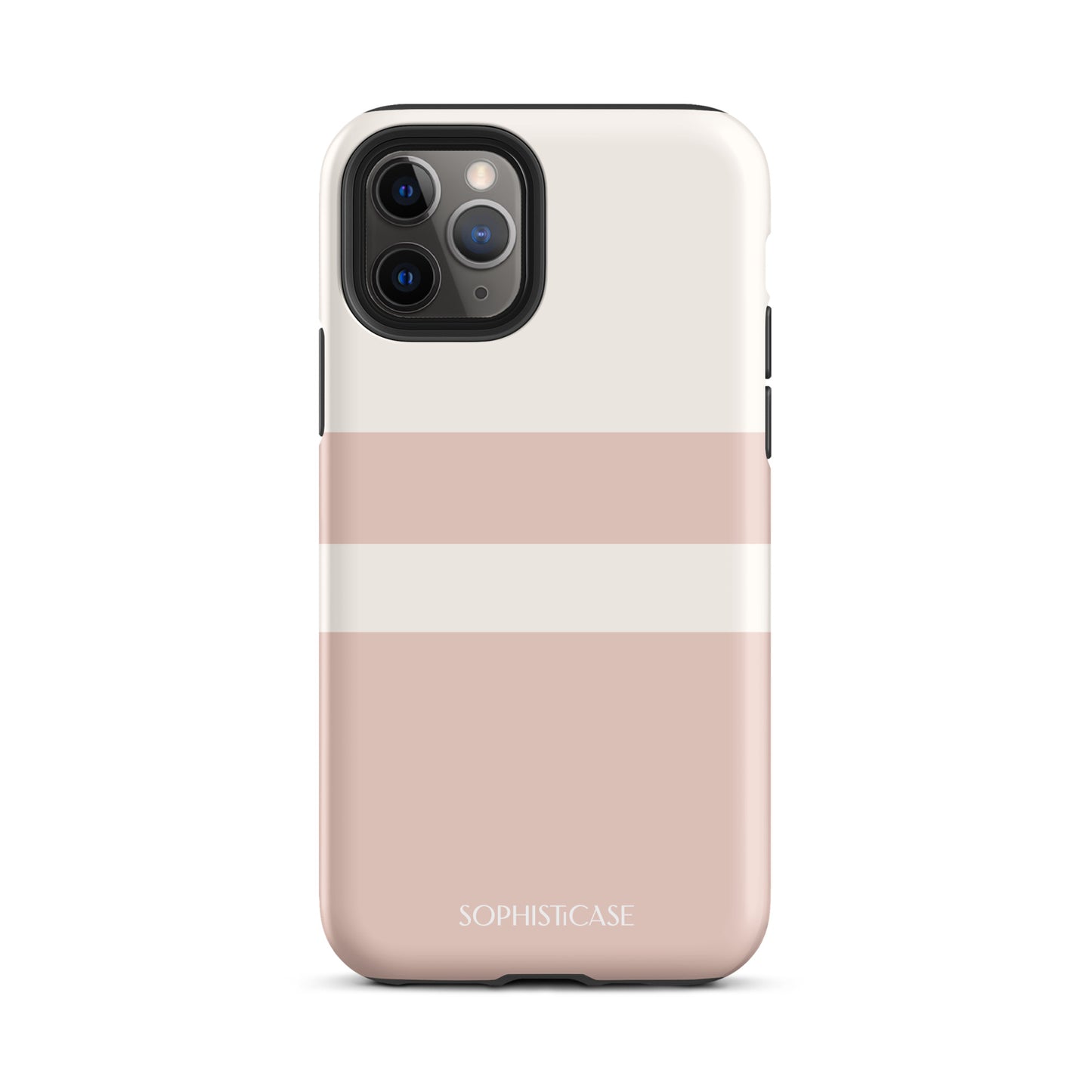 Strip in Neutral Beige - iPhone® Tough Case