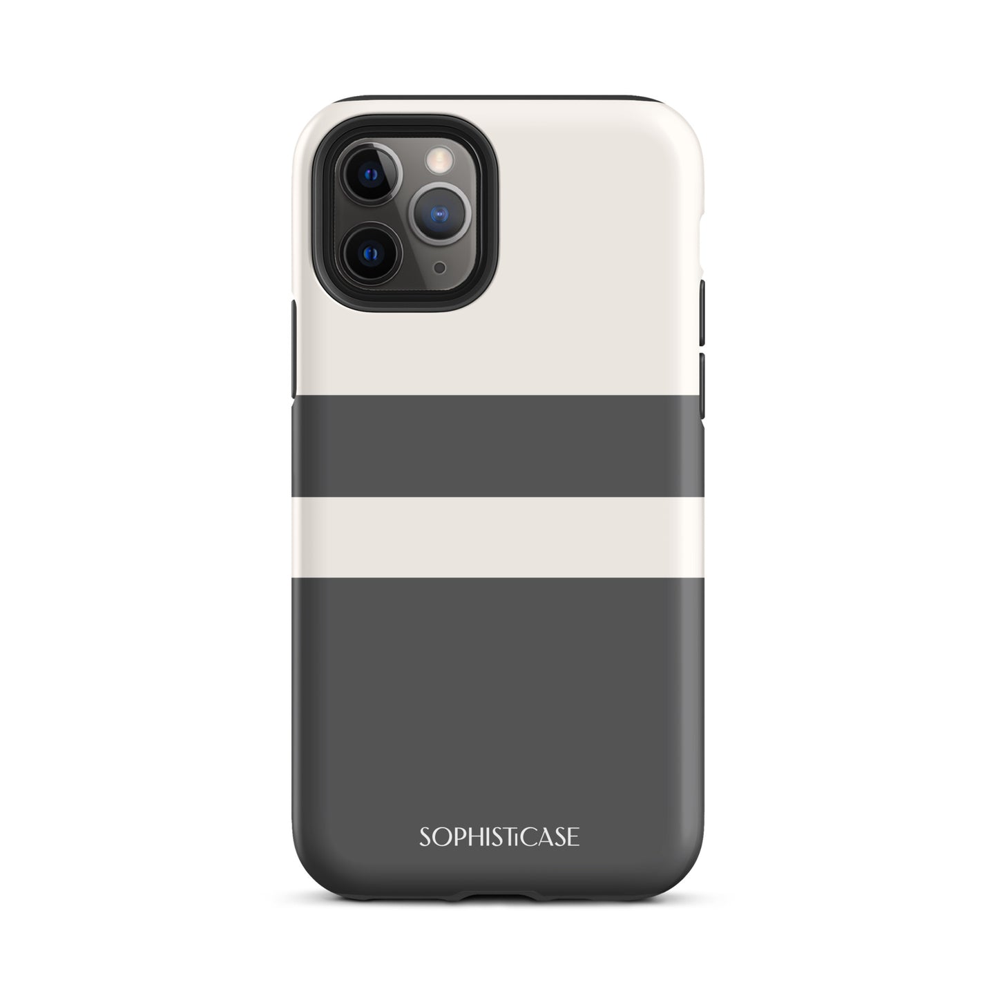 Strip in Deep Grey - iPhone® Tough Case