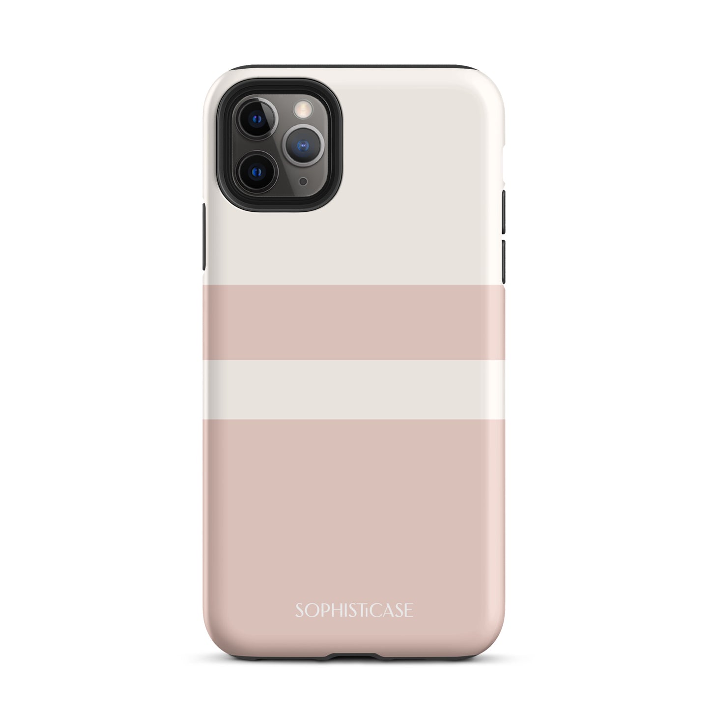 Strip in Neutral Beige - iPhone® Tough Case