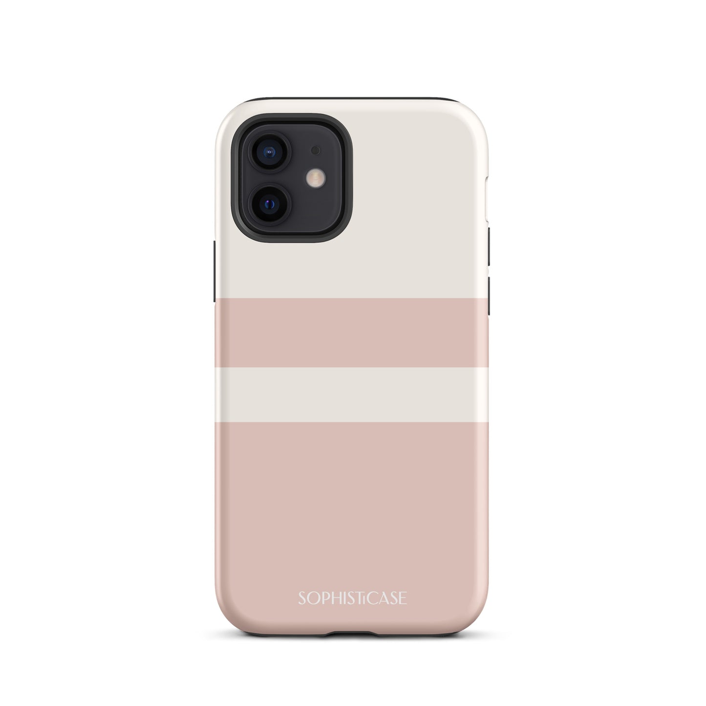 Strip in Neutral Beige - iPhone® Tough Case