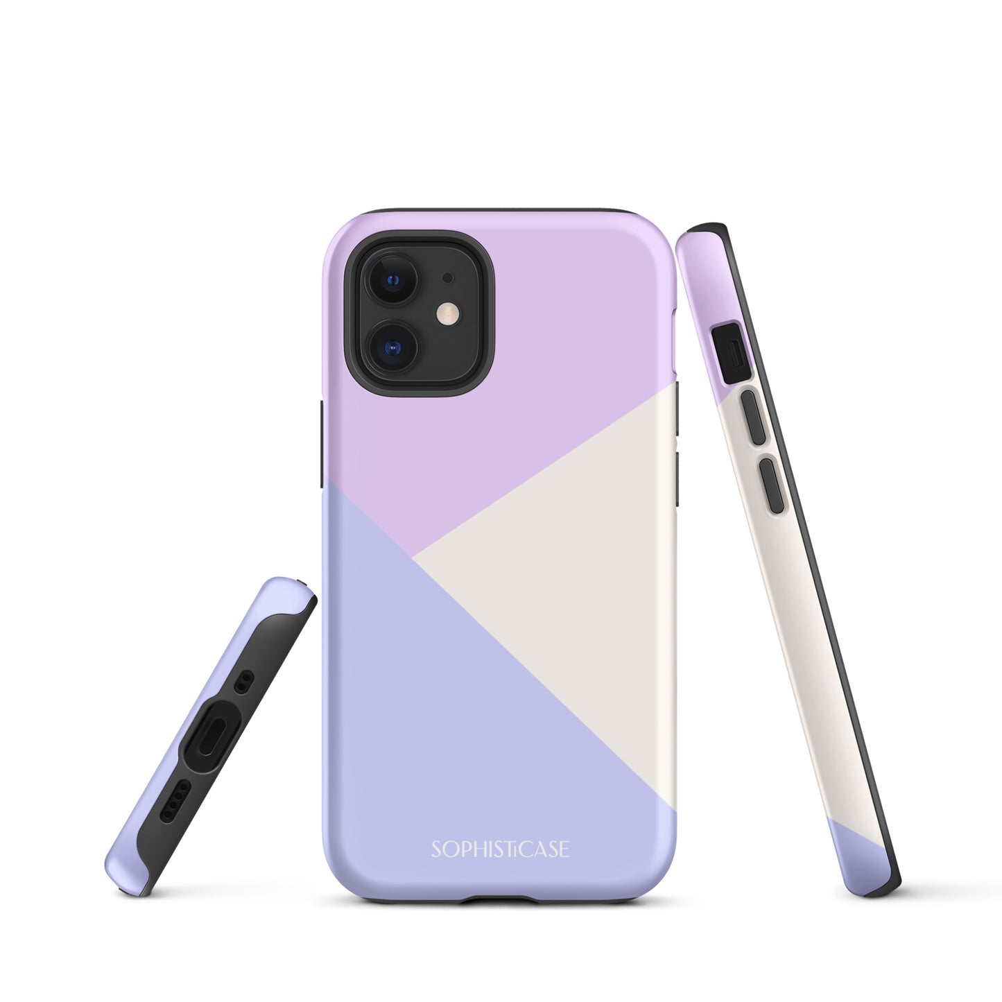 Diagonals in Purple - iPhone® Tough Case