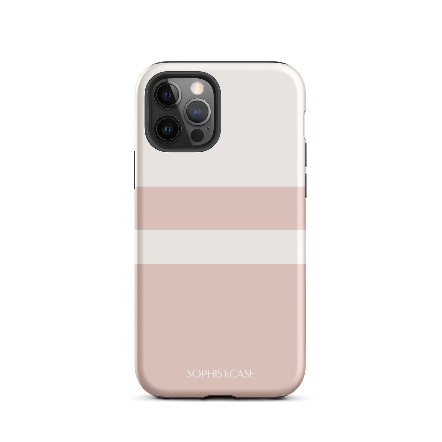 Strip in Neutral Beige - iPhone® Tough Case