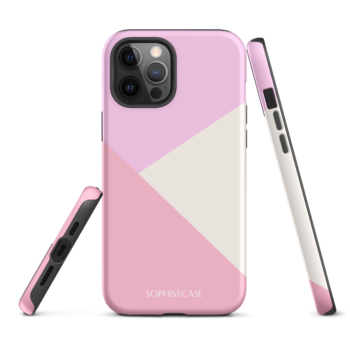 Diagonals in Pink - iPhone® Tough Case