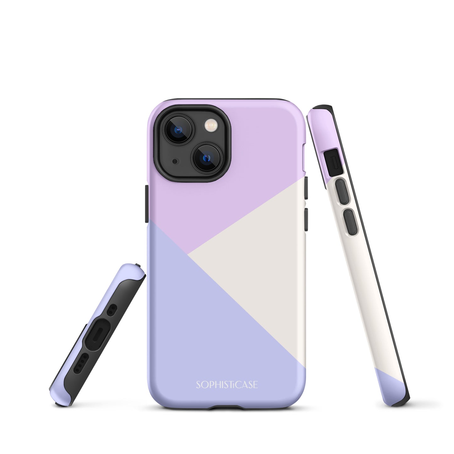 Diagonals in Purple - iPhone® Tough Case