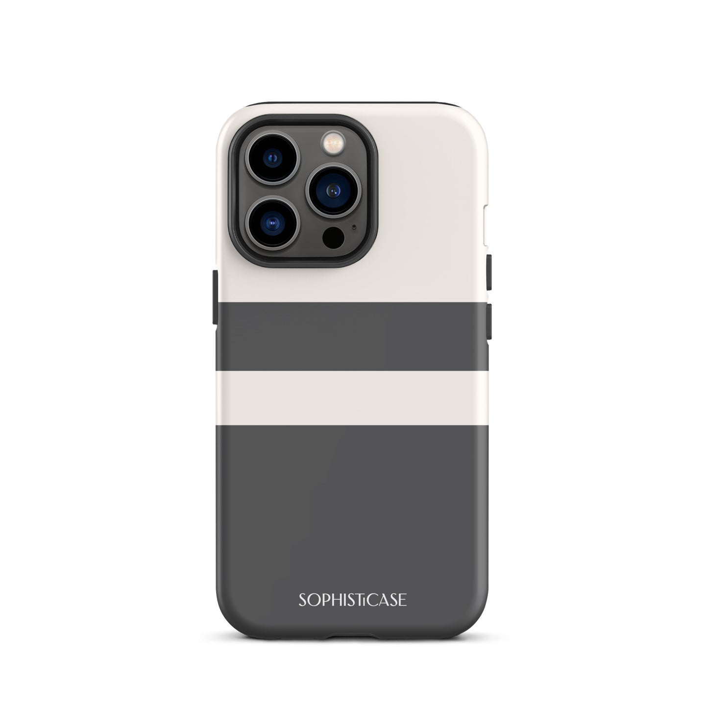 Strip in Deep Grey - iPhone® Tough Case