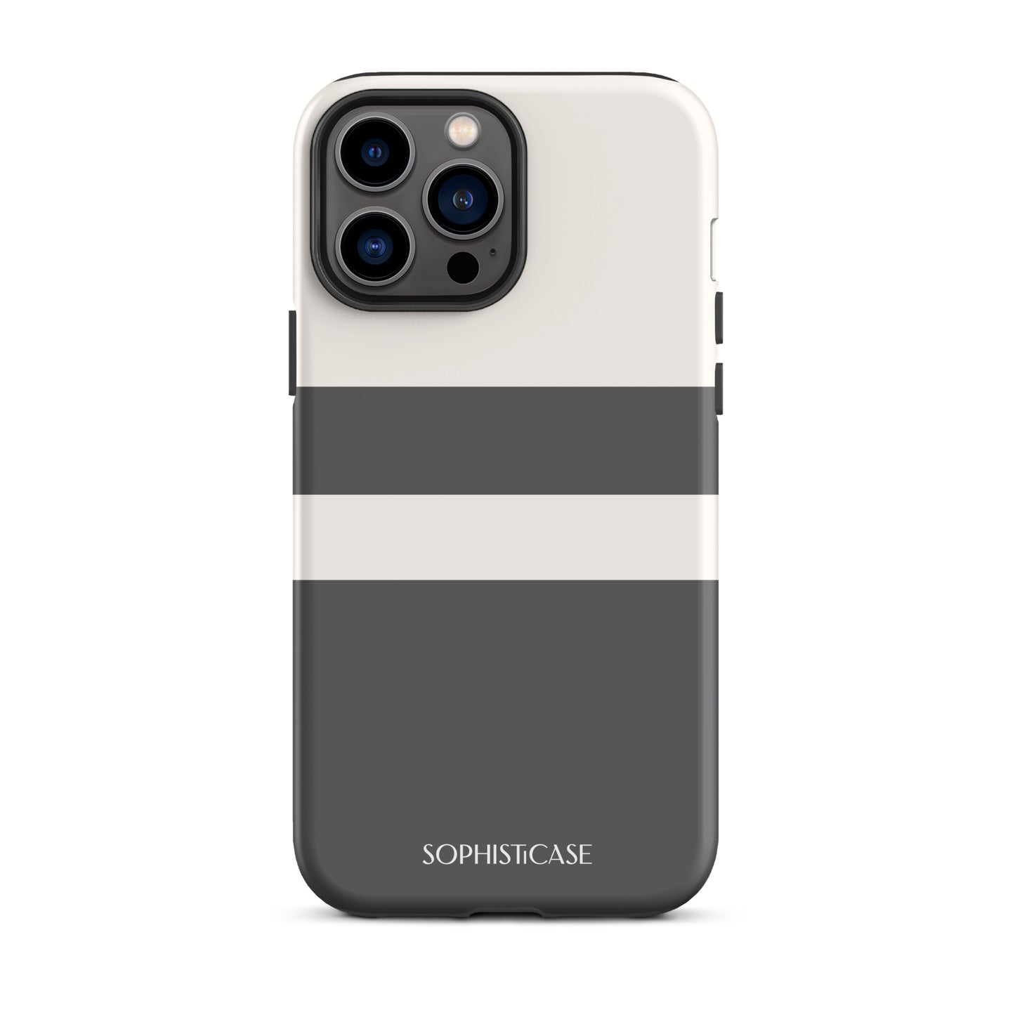 Strip in Deep Grey - iPhone® Tough Case