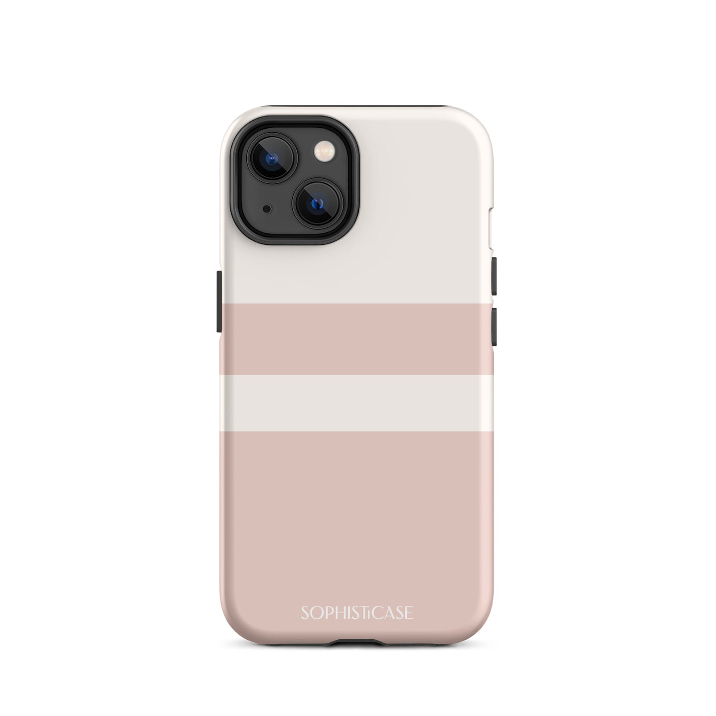 Strip in Neutral Beige - iPhone® Tough Case