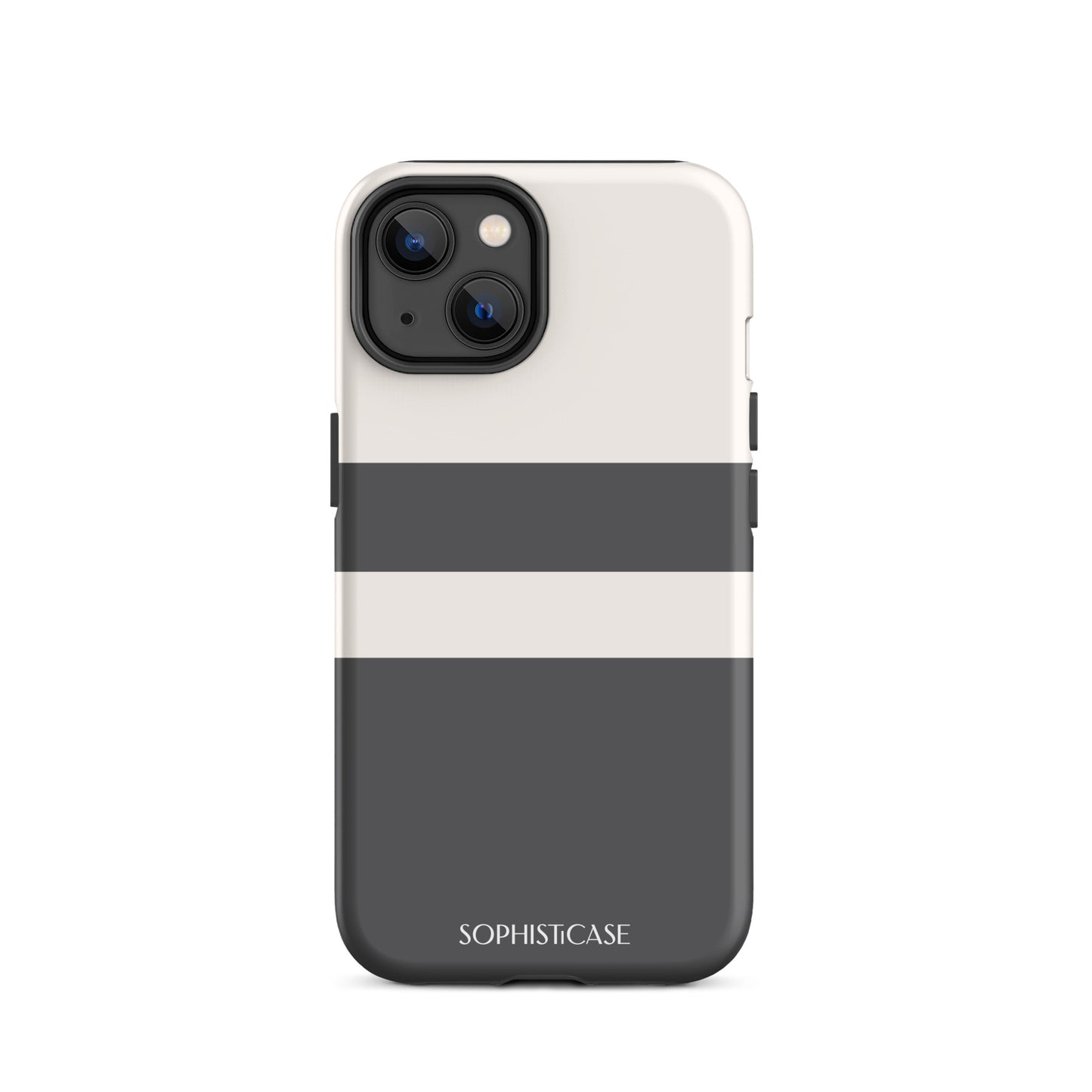 Strip in Deep Grey - iPhone® Tough Case