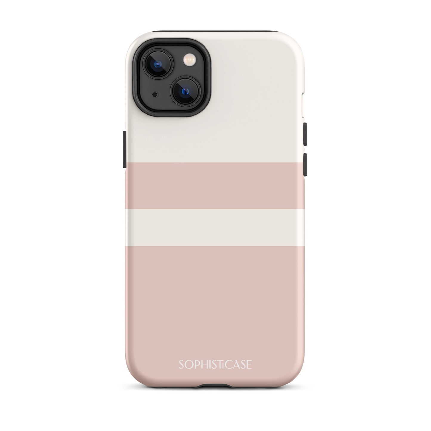 Strip in Neutral Beige - iPhone® Tough Case