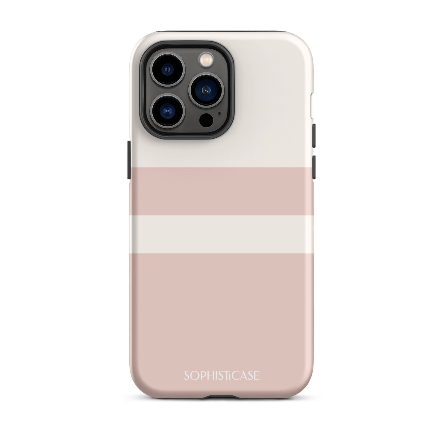 Strip in Neutral Beige - iPhone® Tough Case