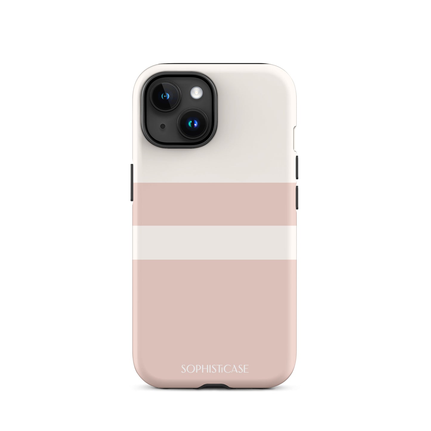 Strip in Neutral Beige - iPhone® Tough Case