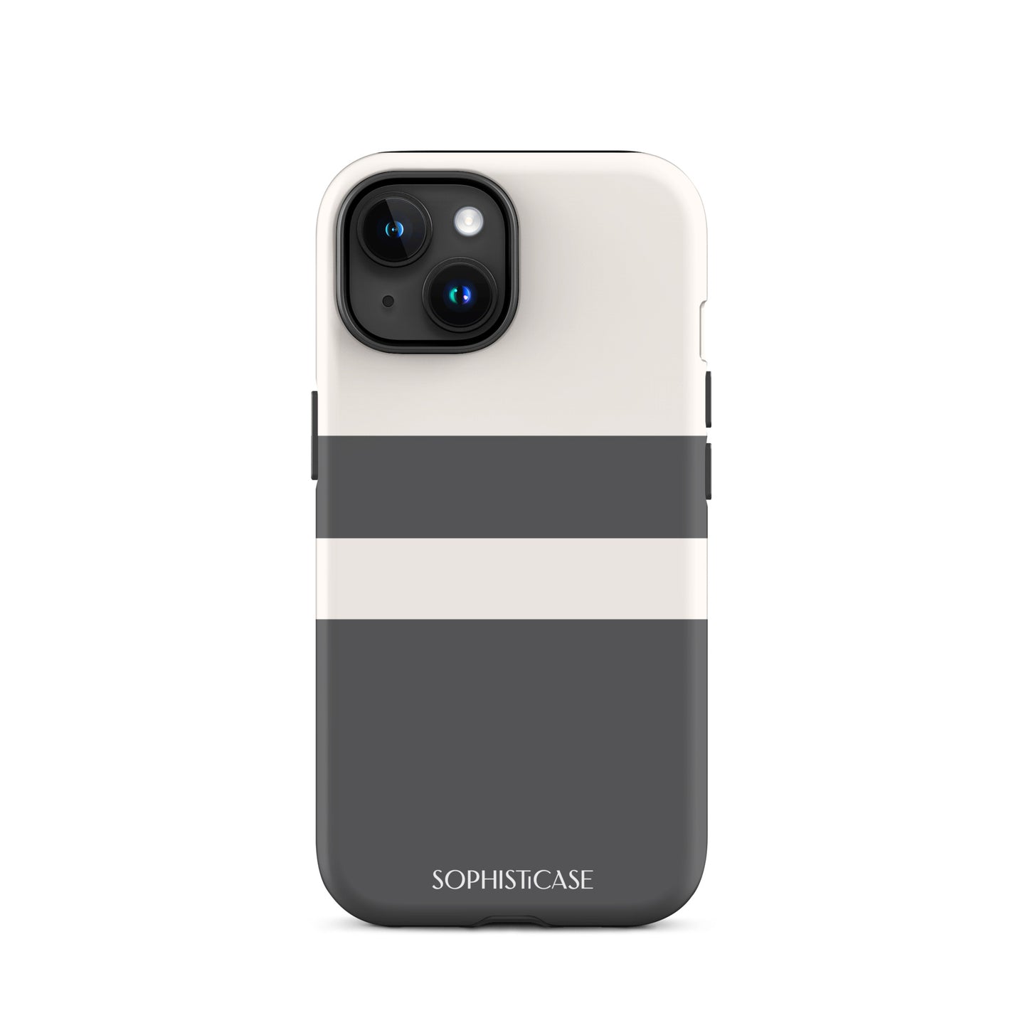 Strip in Deep Grey - iPhone® Tough Case