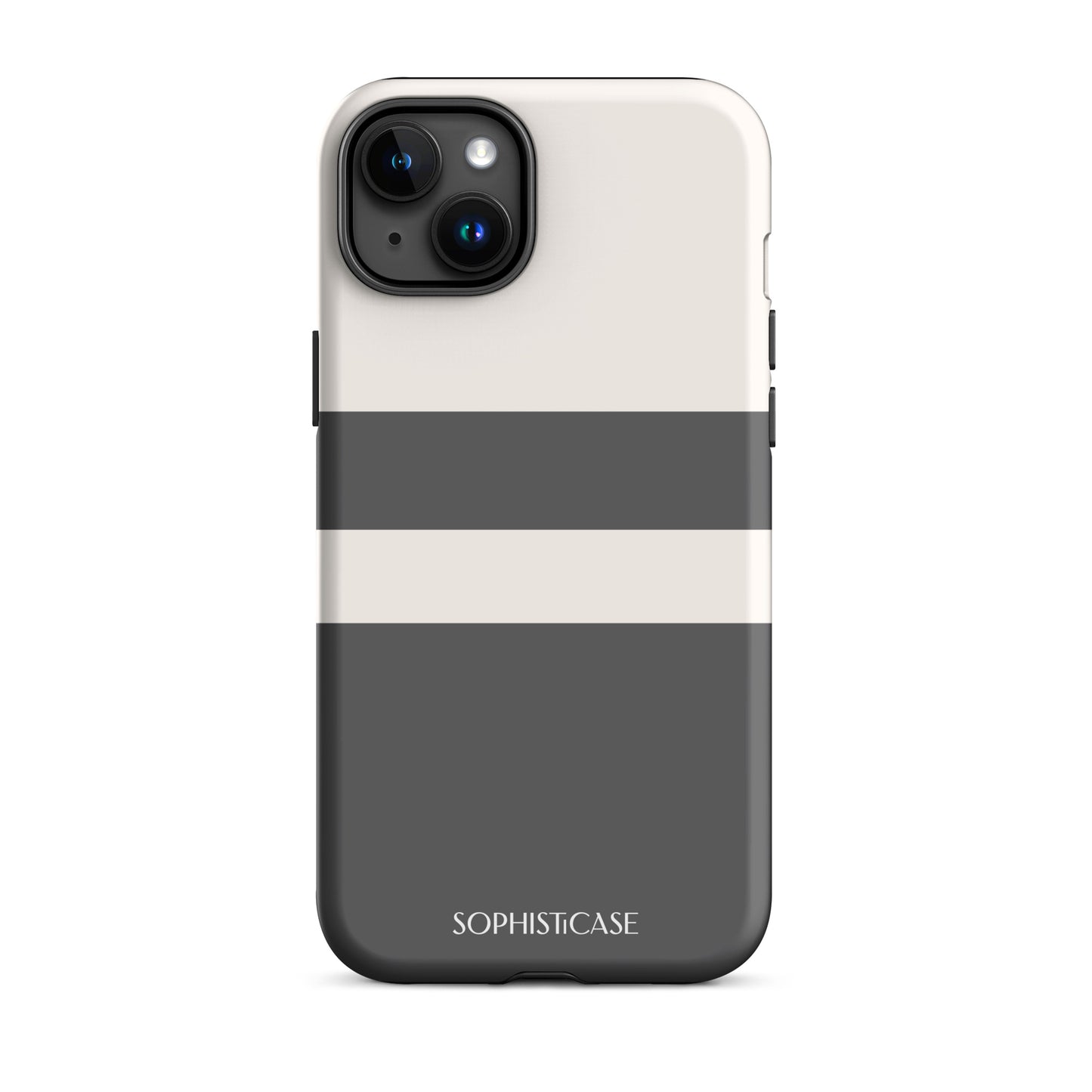 Strip in Deep Grey - iPhone® Tough Case