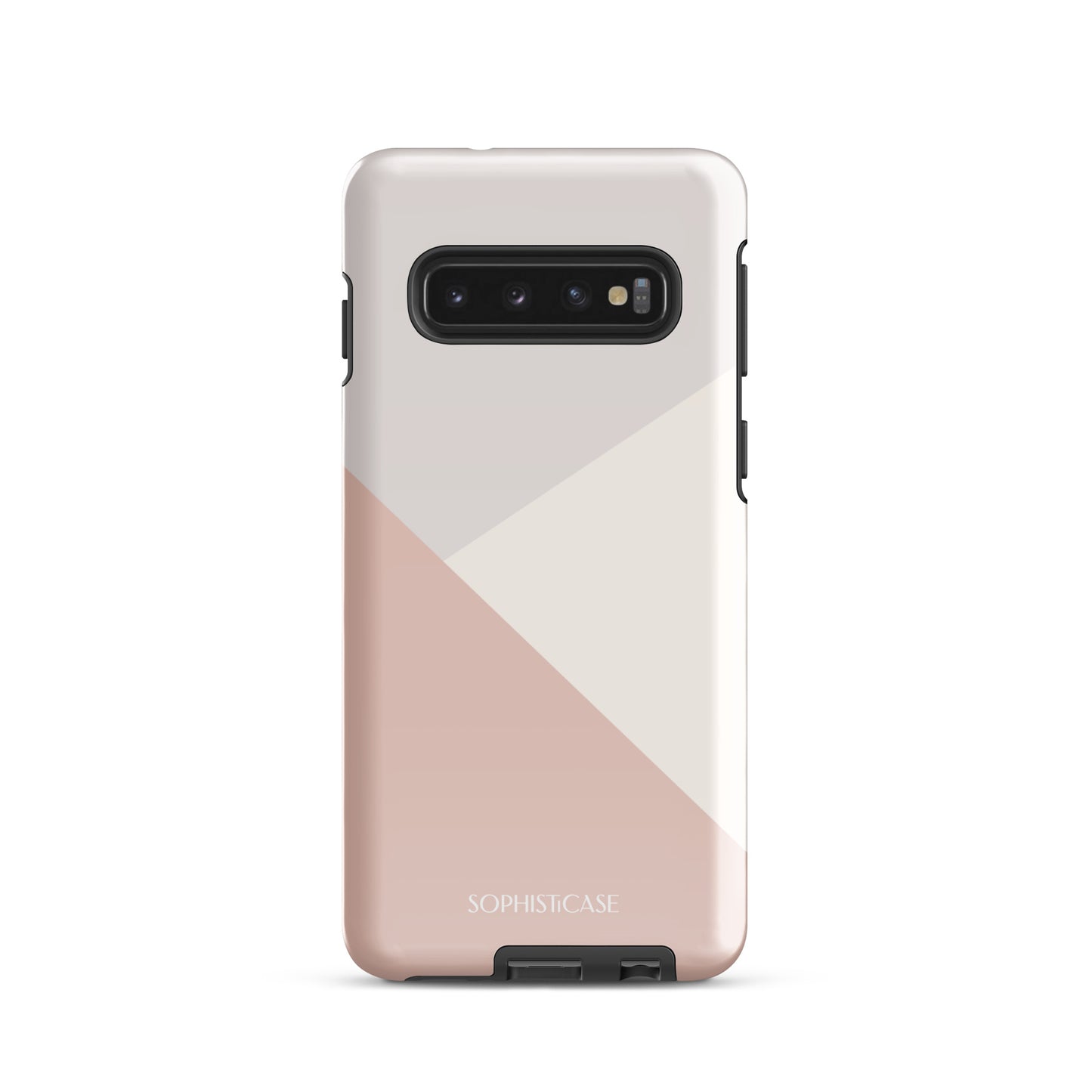 Diagonals in Neutral Beige - Samsung® Tough Case