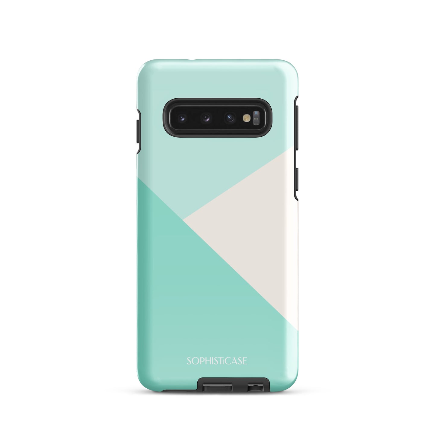 Diagonals in Mint Green - Samsung® Tough Case