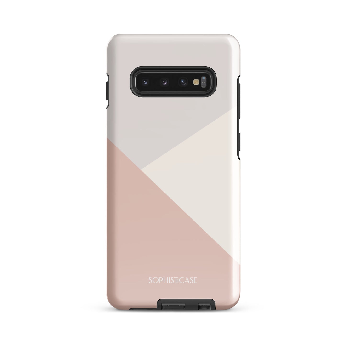 Diagonals in Neutral Beige - Samsung® Tough Case