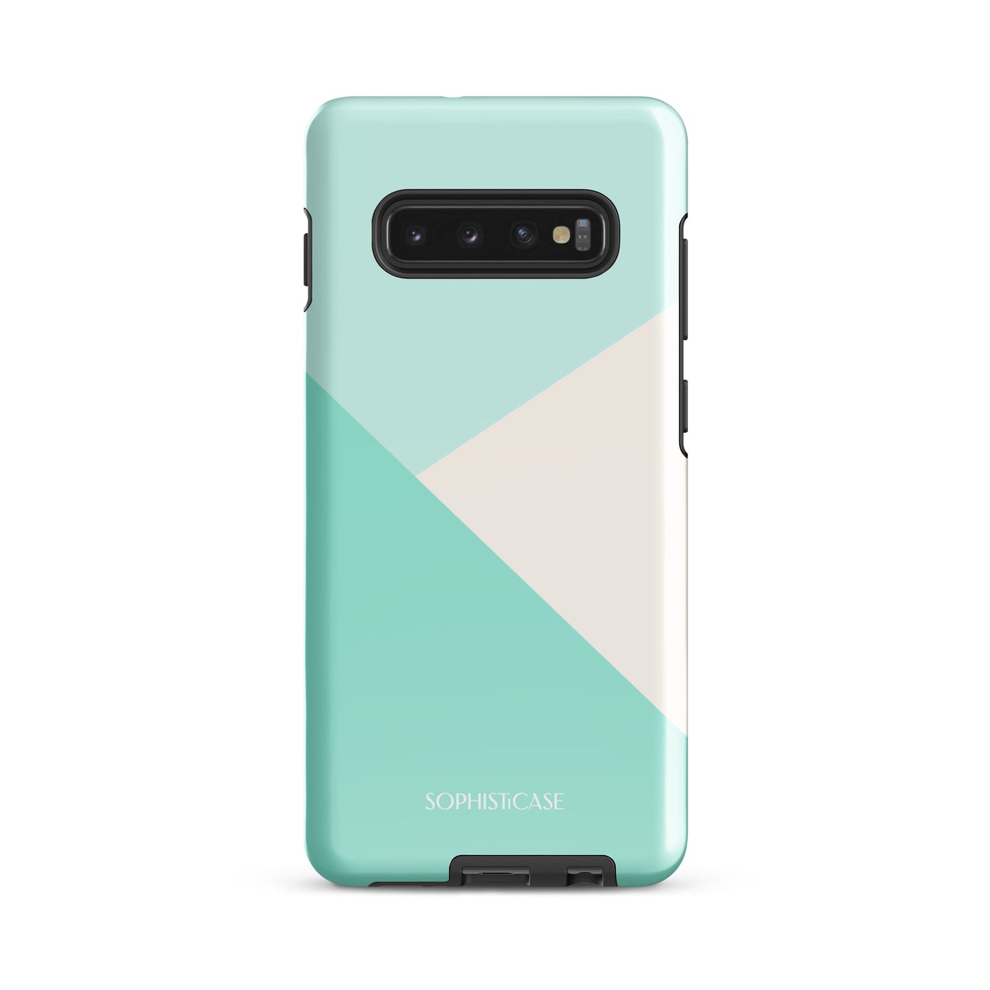 Diagonals in Mint Green - Samsung® Tough Case