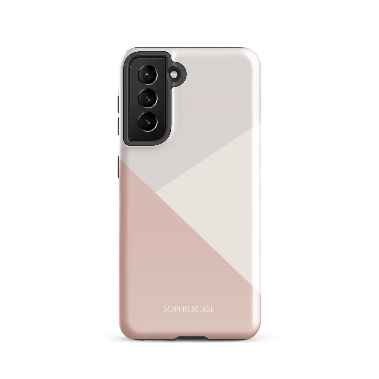 Diagonals in Neutral Beige - Samsung® Tough Case