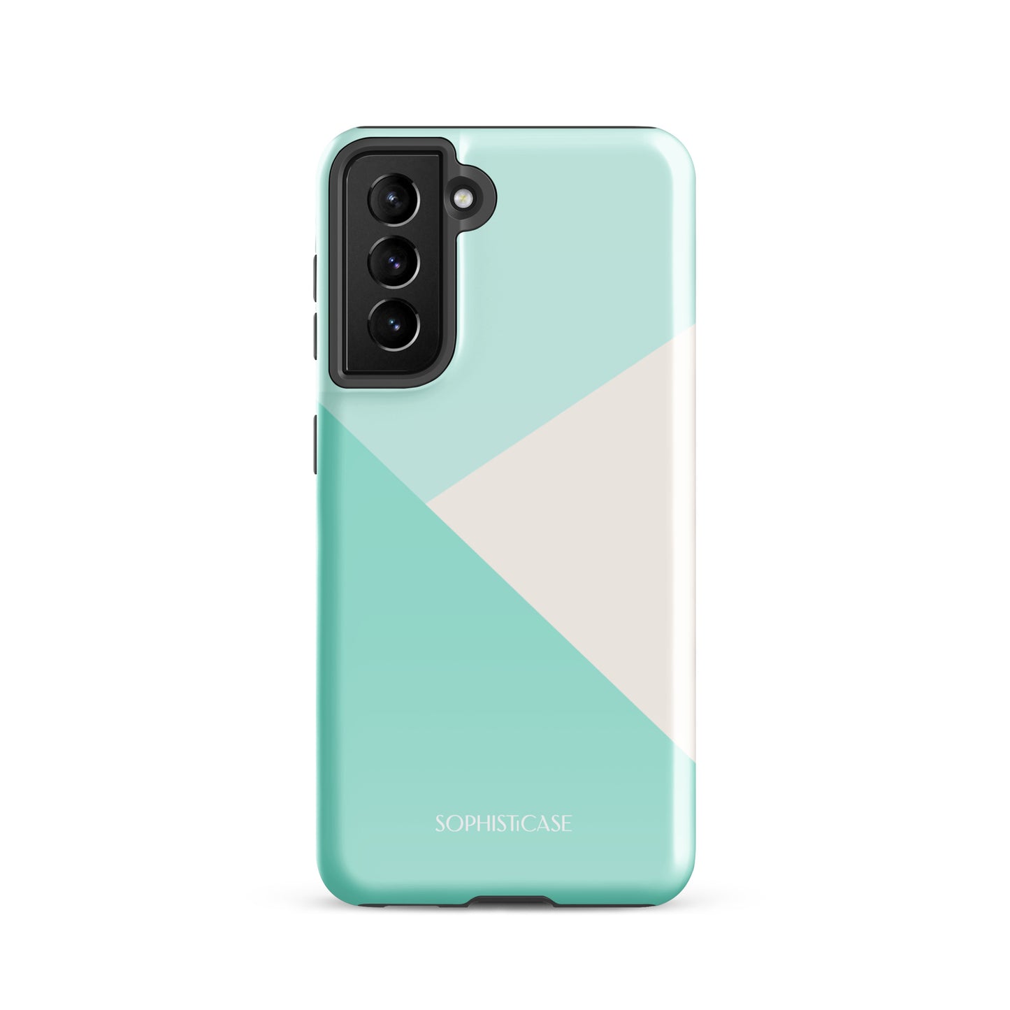 Diagonals in Mint Green - Samsung® Tough Case