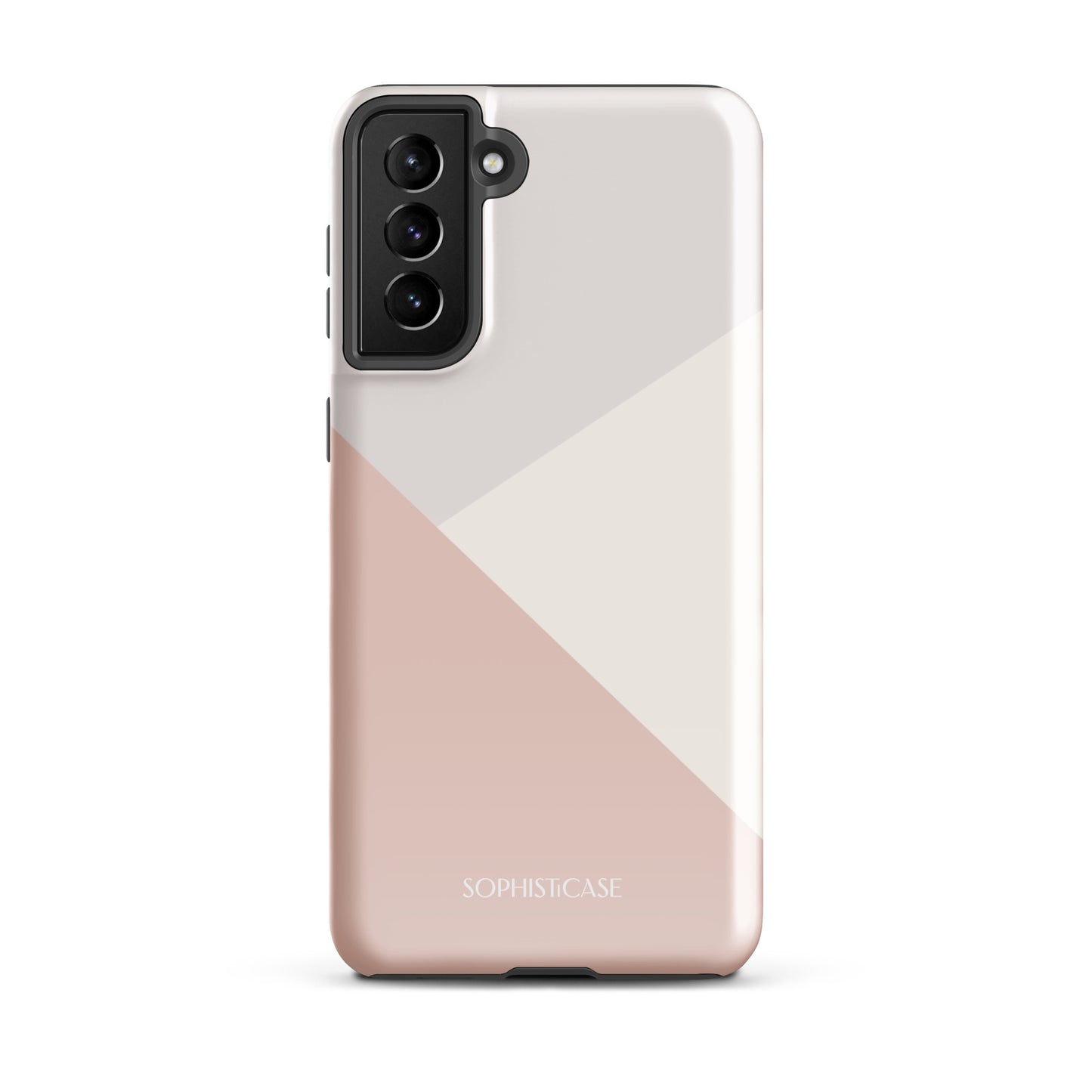 Diagonals in Neutral Beige - Samsung® Tough Case