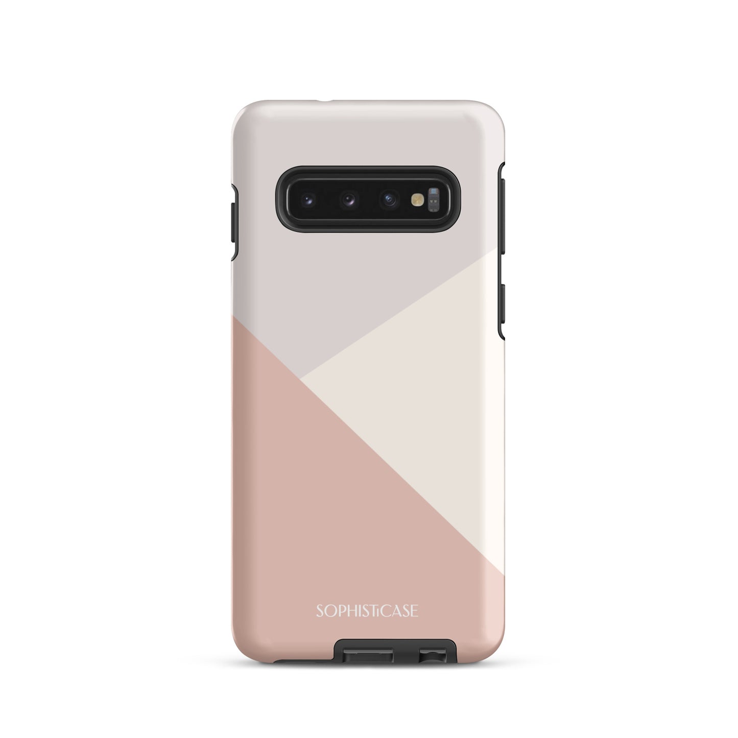 Diagonals in Neutral Beige - Samsung® Tough Case